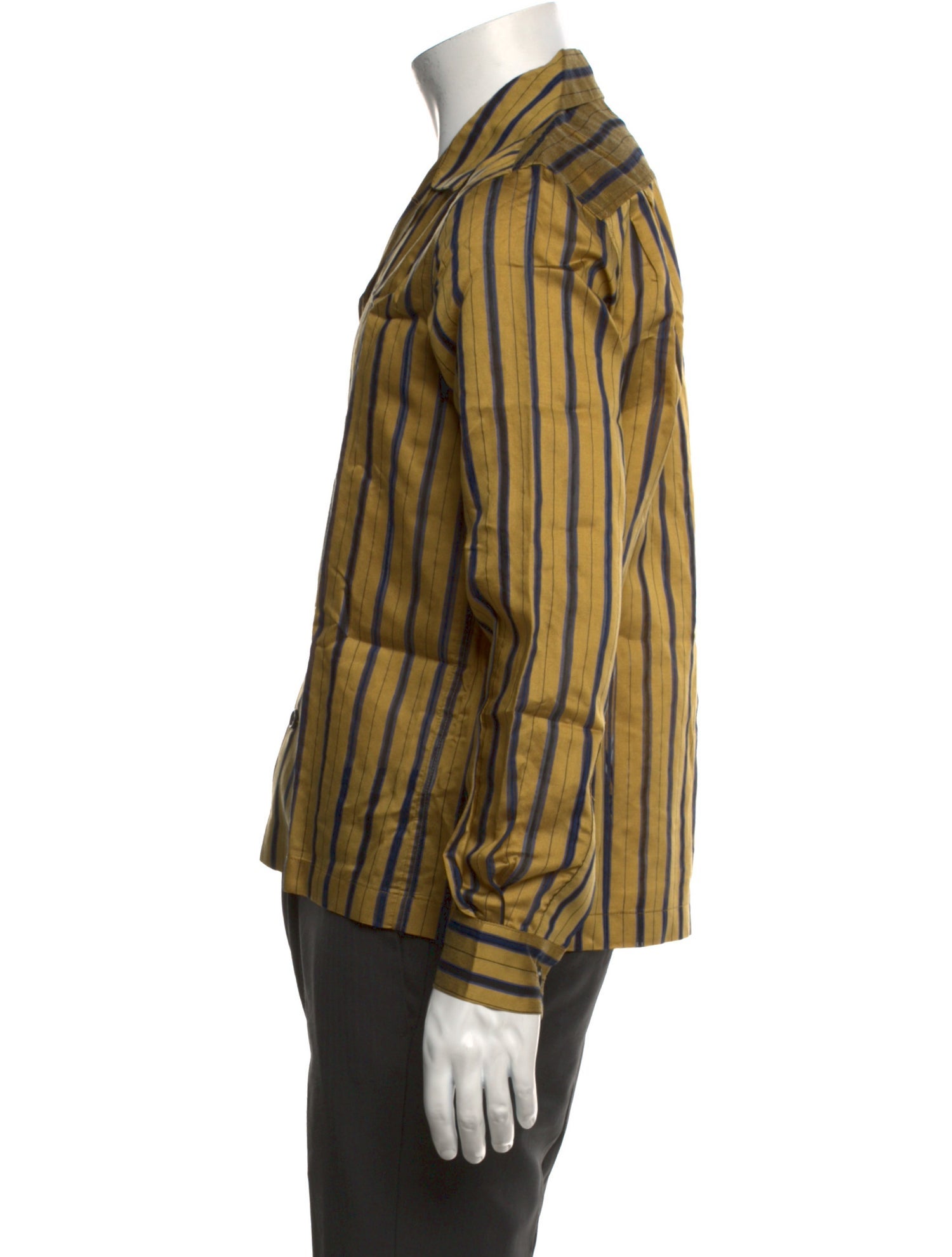 BODE Striped Long Sleeve Shirt