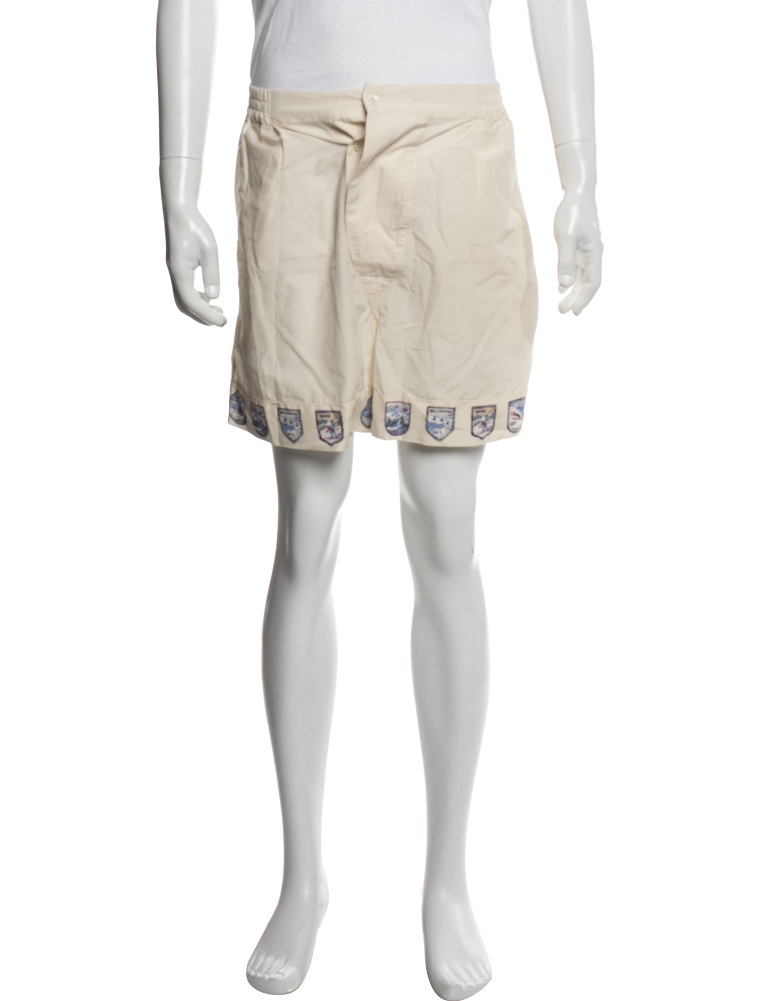 BODE Graphic Print Chino Shorts