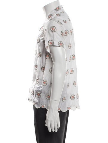 BODE Patterned Short Sleeve Shirt — image 2 of 4
