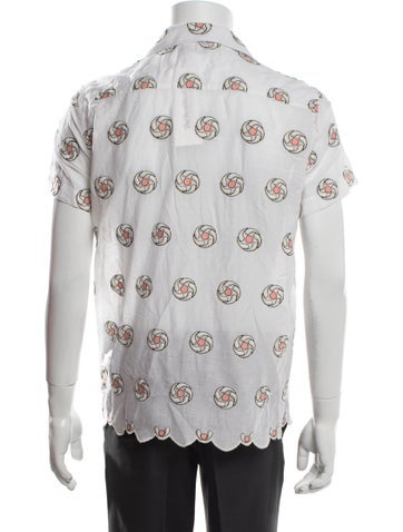 BODE Patterned Short Sleeve Shirt — image 3 of 4
