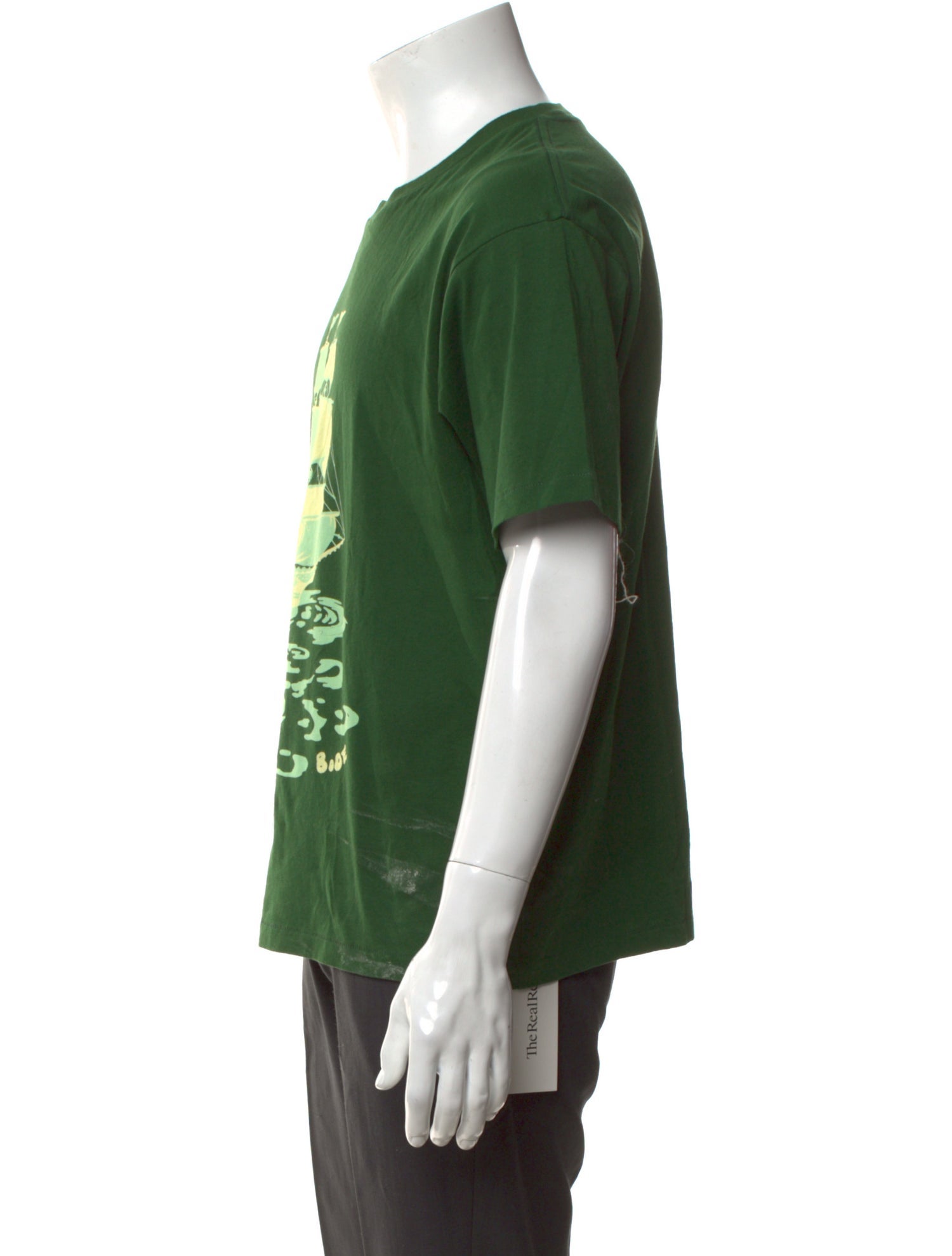 龍虎さま専用Louis Vuitton クルーネックTシャツ カーキ Sサイズ 龍虎