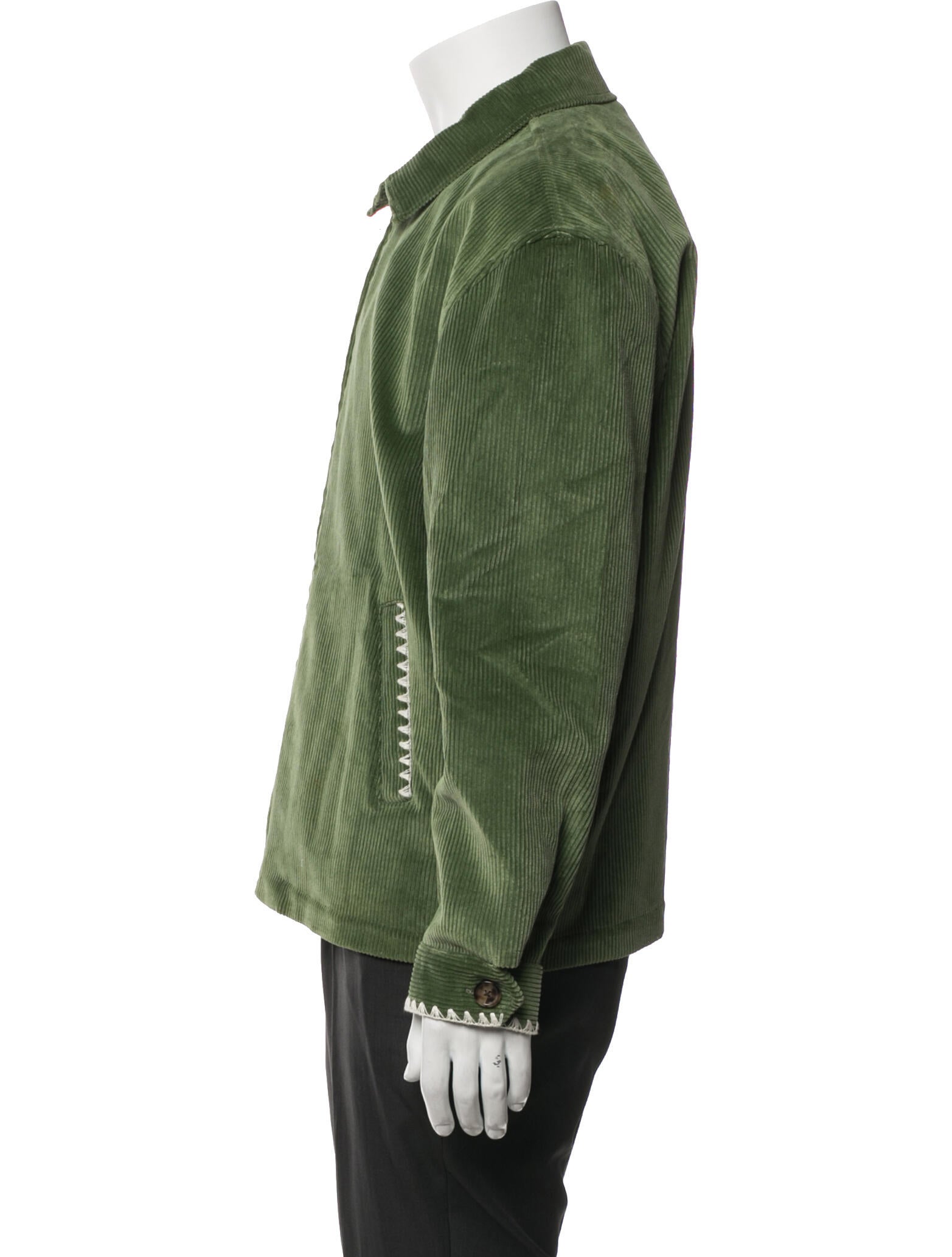JJJJound Utility Jacket - Green Outerwear, Clothing - WJDJN20014