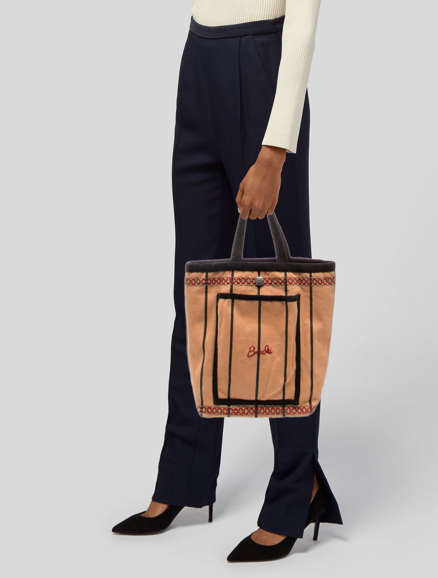 MZ Wallace Plaid Metro Tote - Blue Totes, Handbags - WMZWA21438