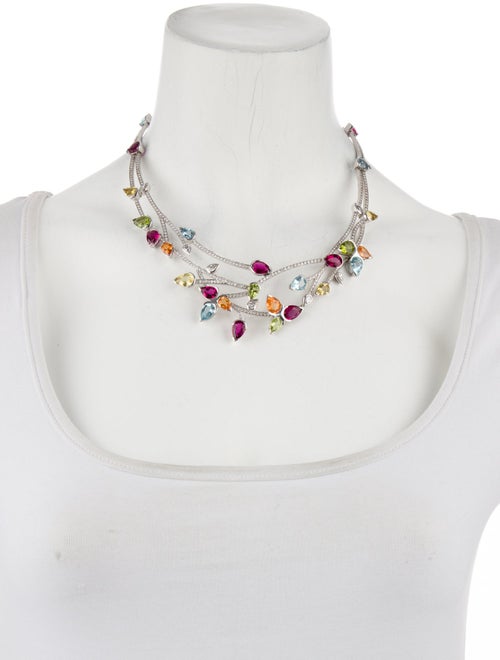 Boodles 18K Multistone Castaway Collar Necklace