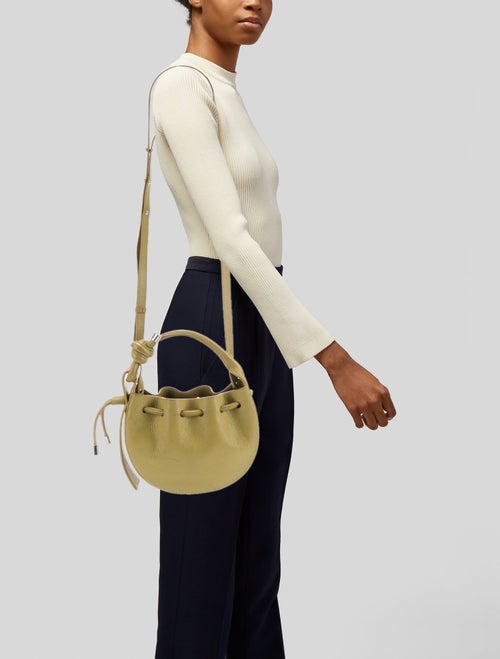 behno Leather Top Handle Bag