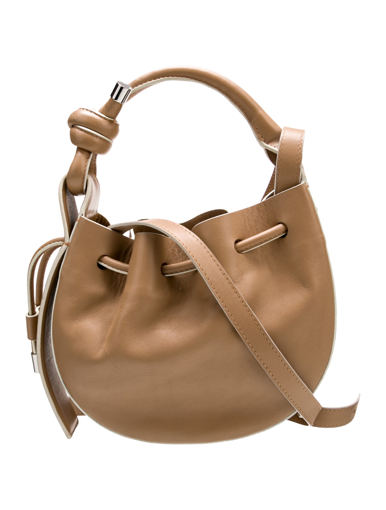 behno Leather Top Handle Bag
