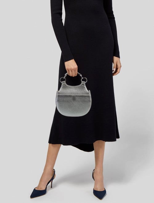 behno Leather Top Handle Bag