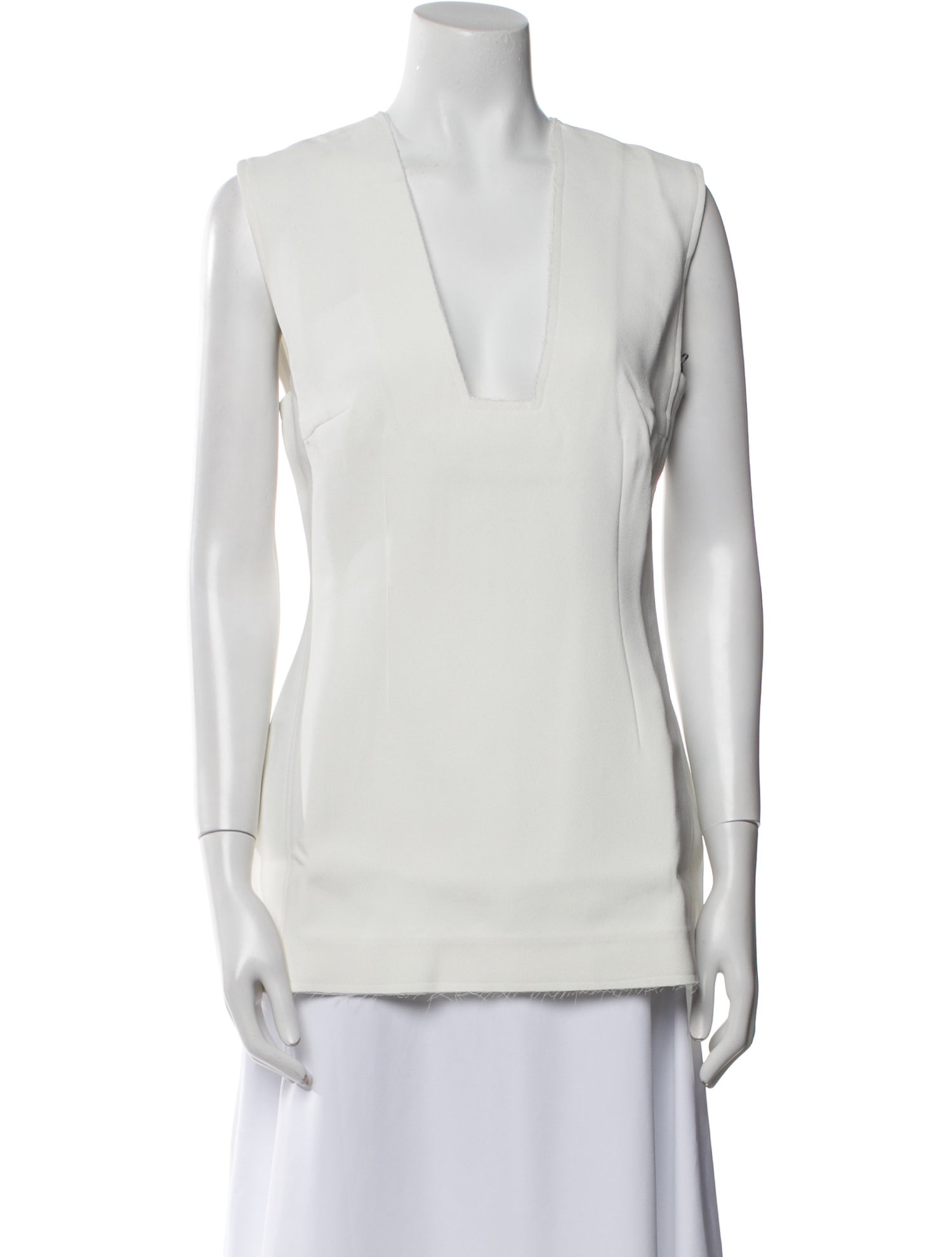 behno V-Neck Sleeveless Tunic