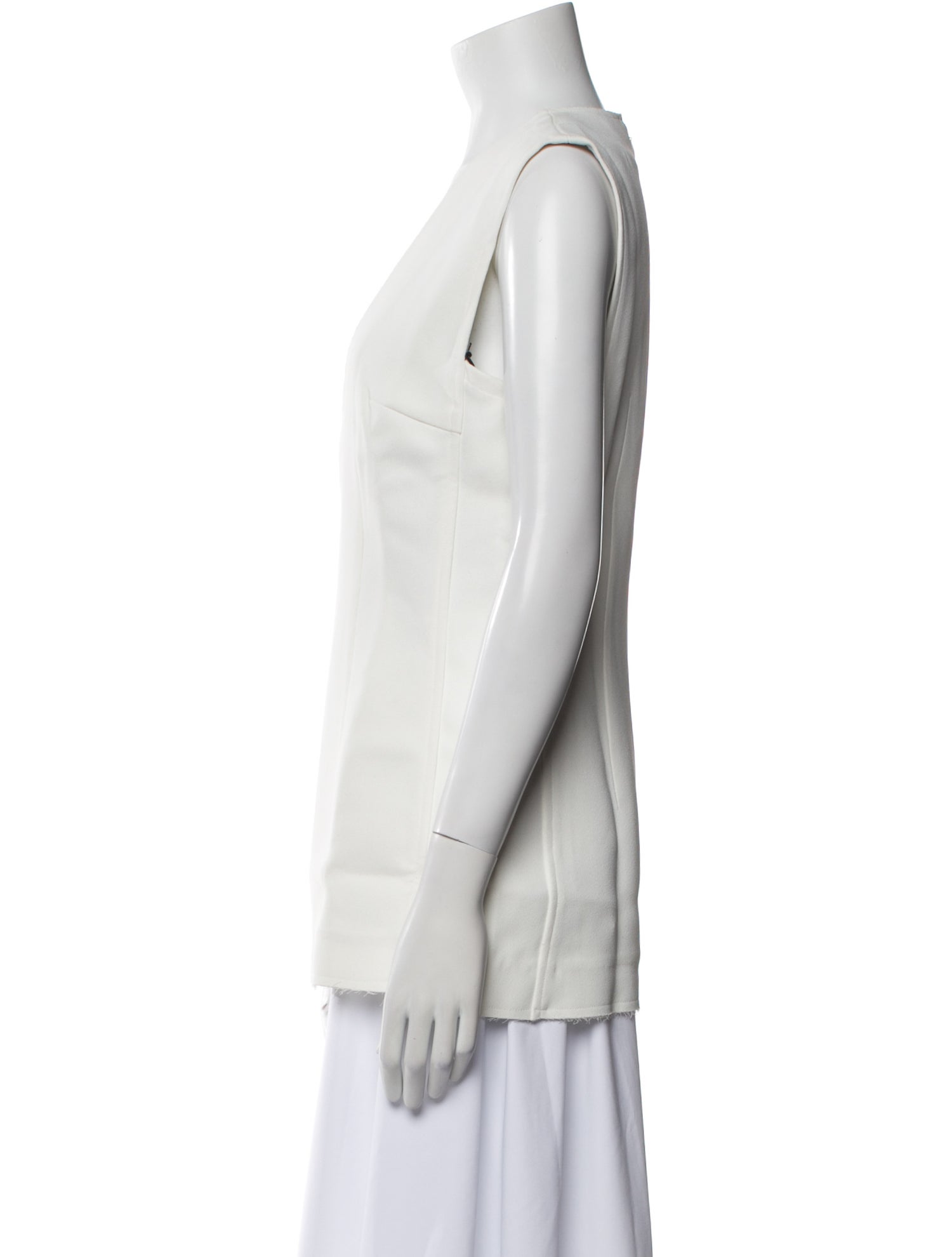 behno V-Neck Sleeveless Tunic