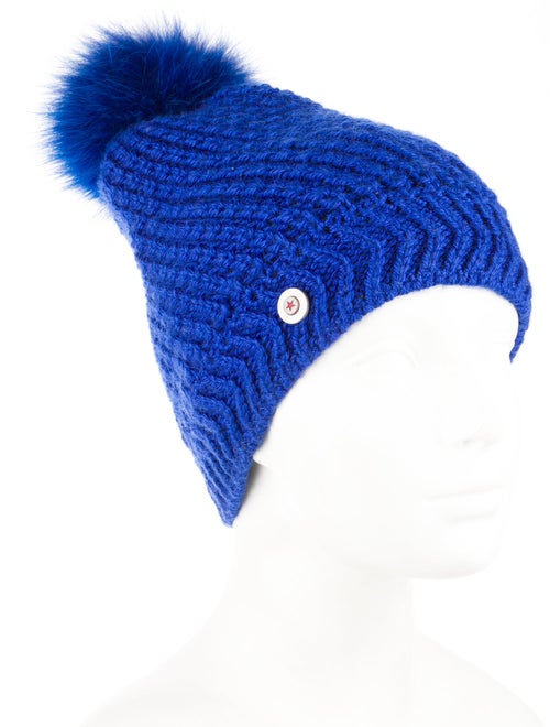 Bogner Fire + Ice Wool Knit Pom Pom Beanie