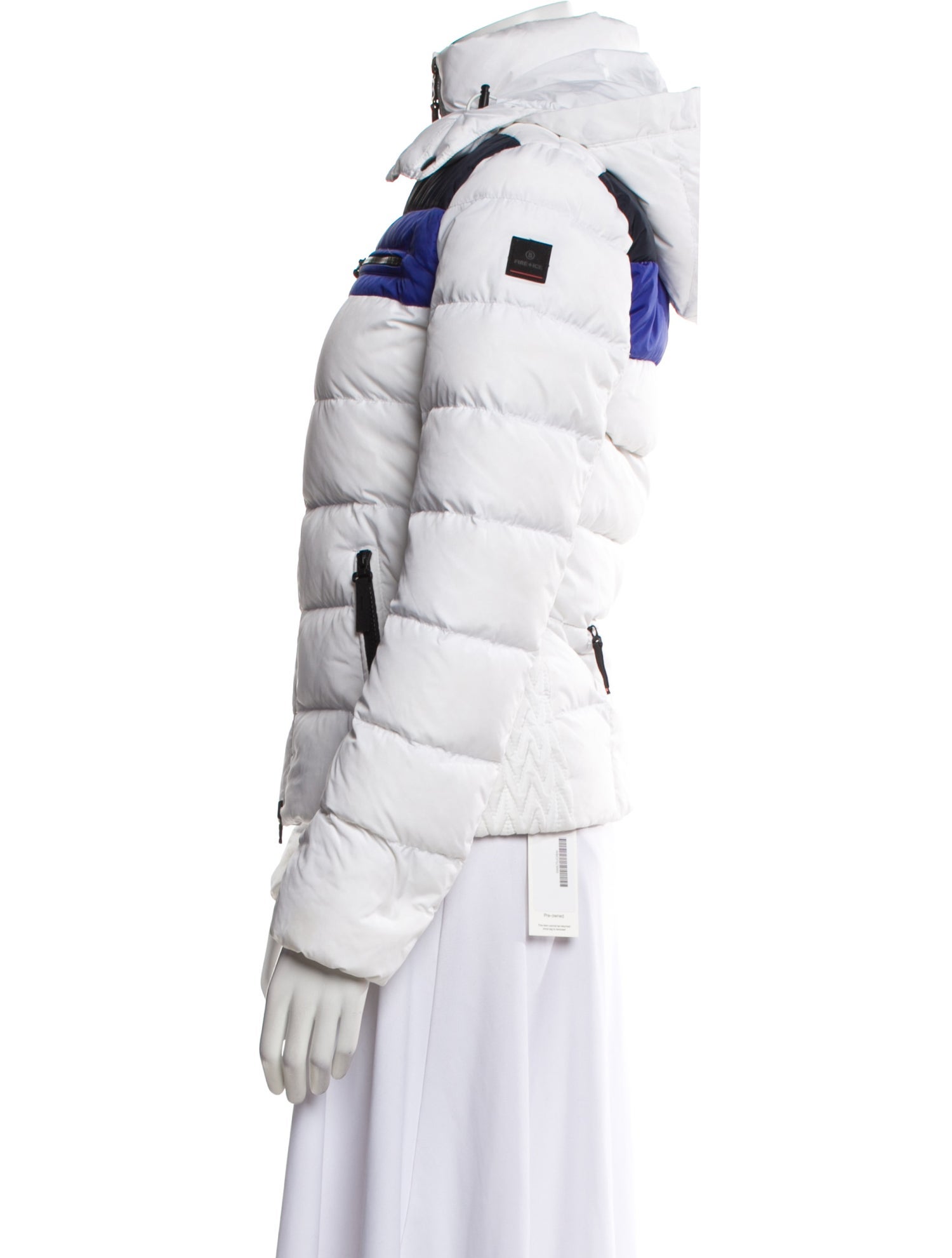 Bogner Fire + Ice Graphic Print Down Jacket