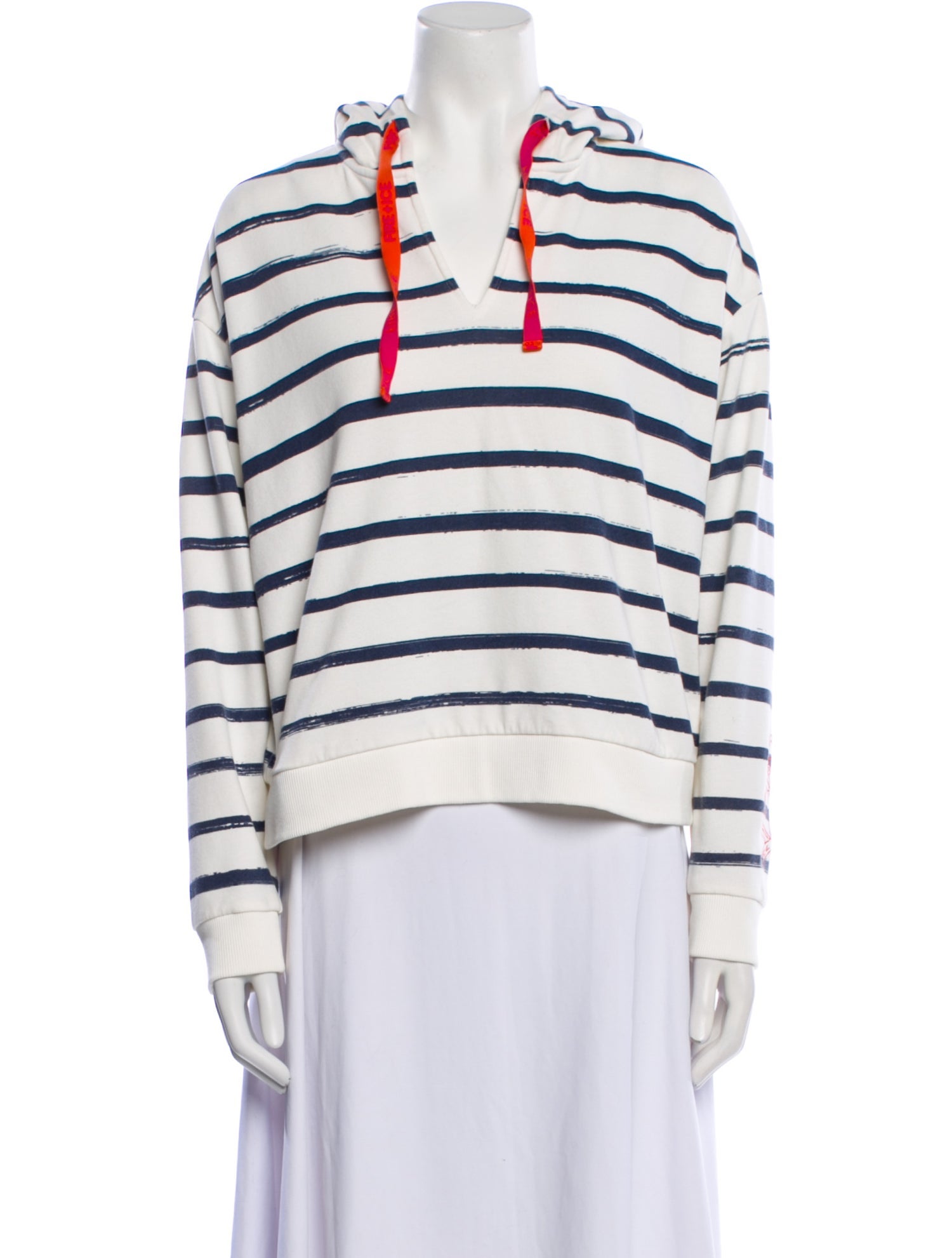 Bogner Fire + Ice Striped V-Neck Sweatshirt
