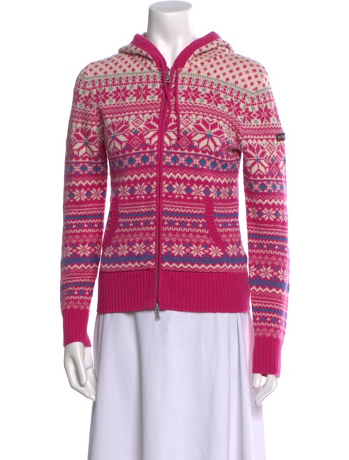 Bogner Fire + Ice Virgin Wool Printed Sweater