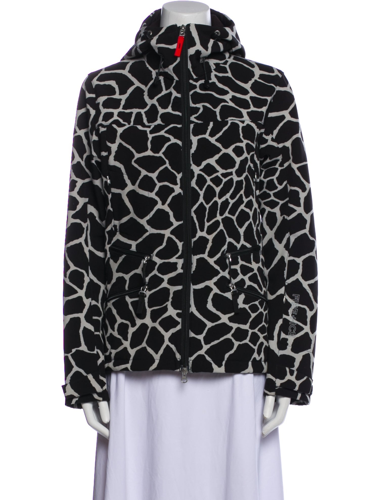 Bogner Fire + Ice Printed Faux Fur Jacket