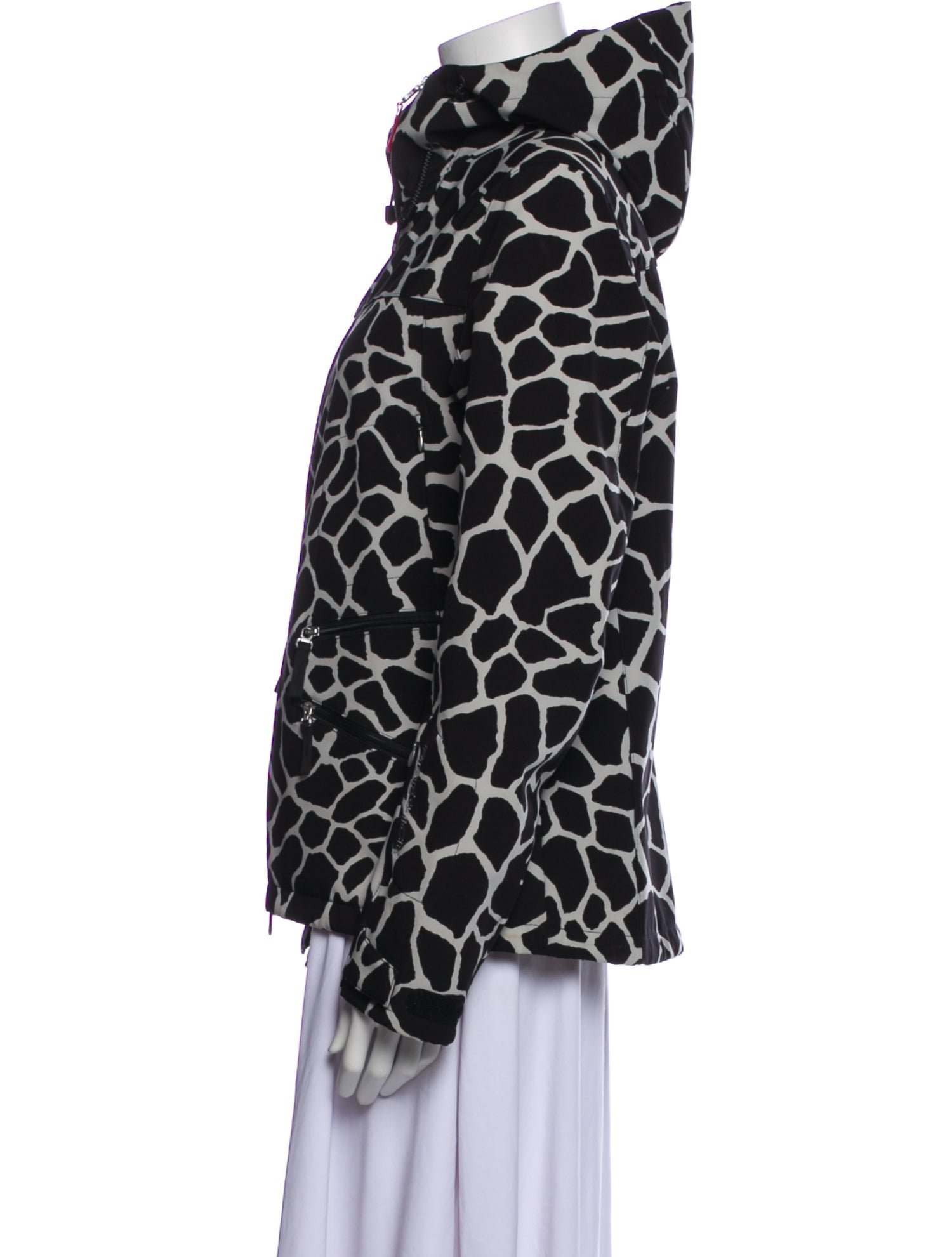 Bogner Fire + Ice Printed Faux Fur Jacket