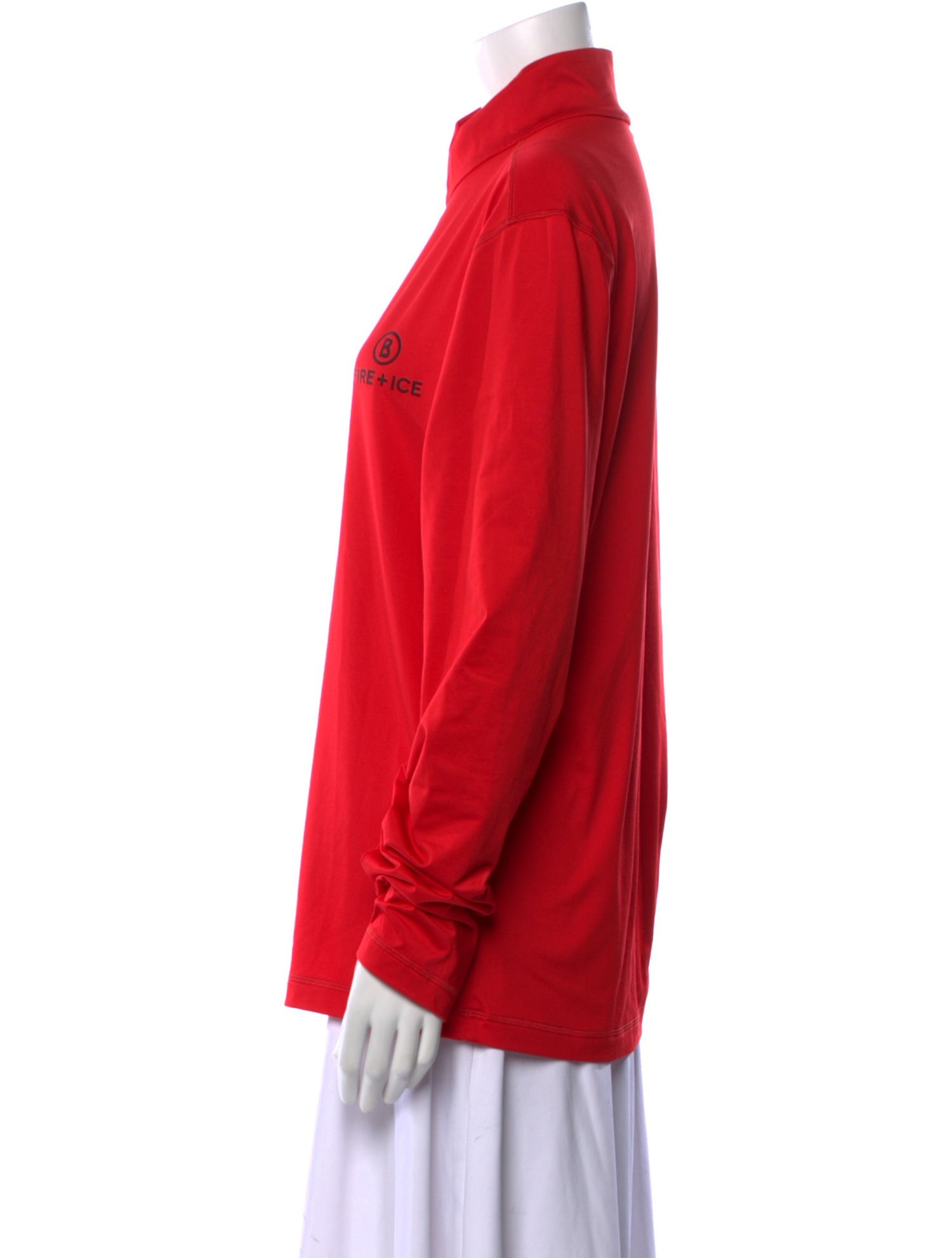 Bogner Fire + Ice Mock Neck Long Sleeve Sweatshirt