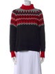 Bogner Fire + Ice Printed Turtleneck Sweater