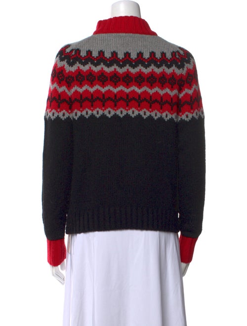 Bogner Fire + Ice Printed Turtleneck Sweater