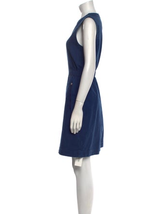 Bogner Fire + Ice Crew Neck Knee-Length Dress
