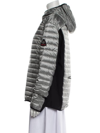 Bogner Fire + Ice Colorblock Pattern Down Coat