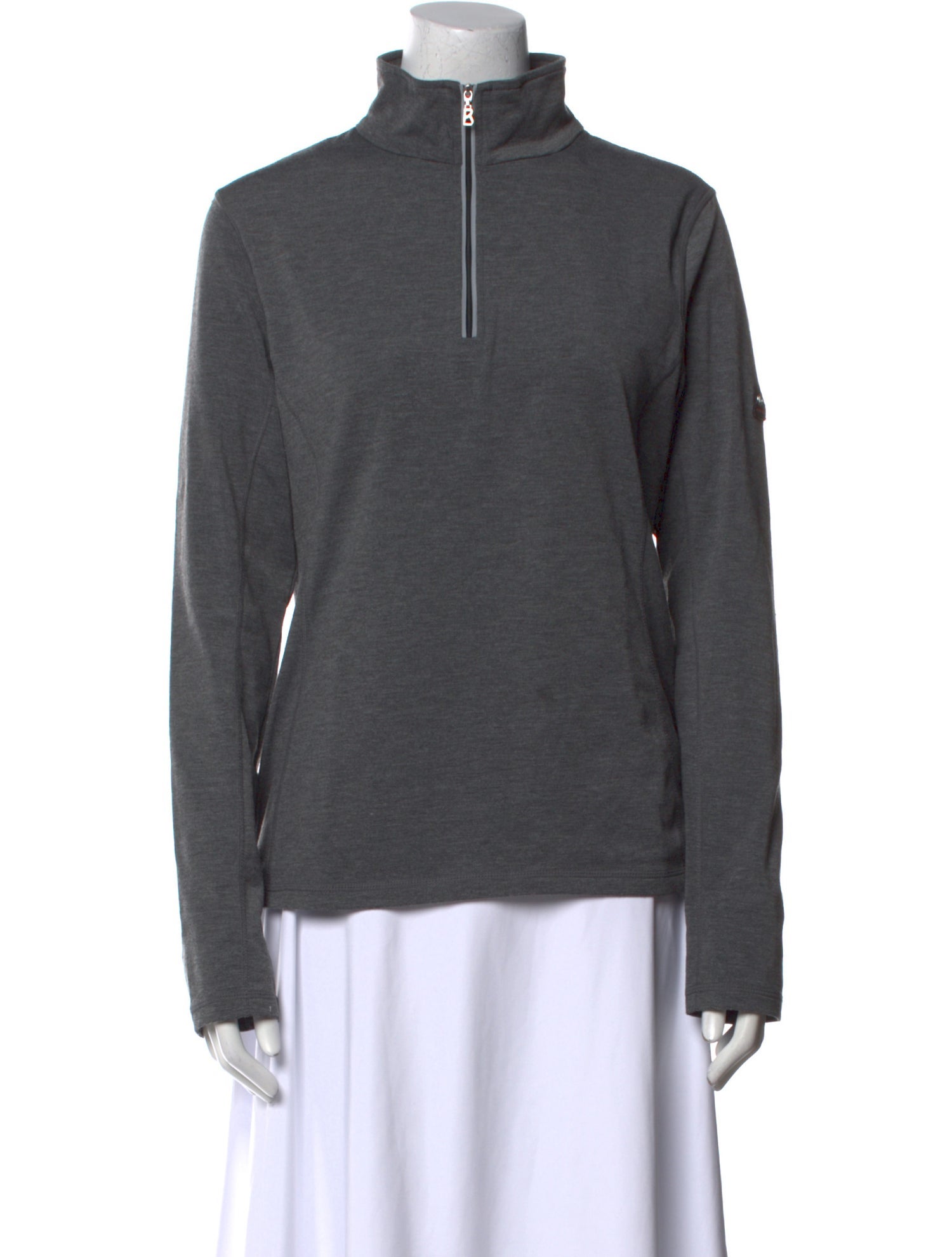 Bogner Fire + Ice Mock Neck Long Sleeve Sweatshirt