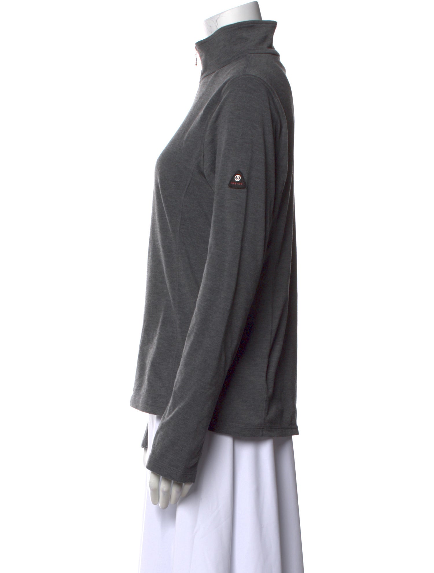 Bogner Fire + Ice Mock Neck Long Sleeve Sweatshirt