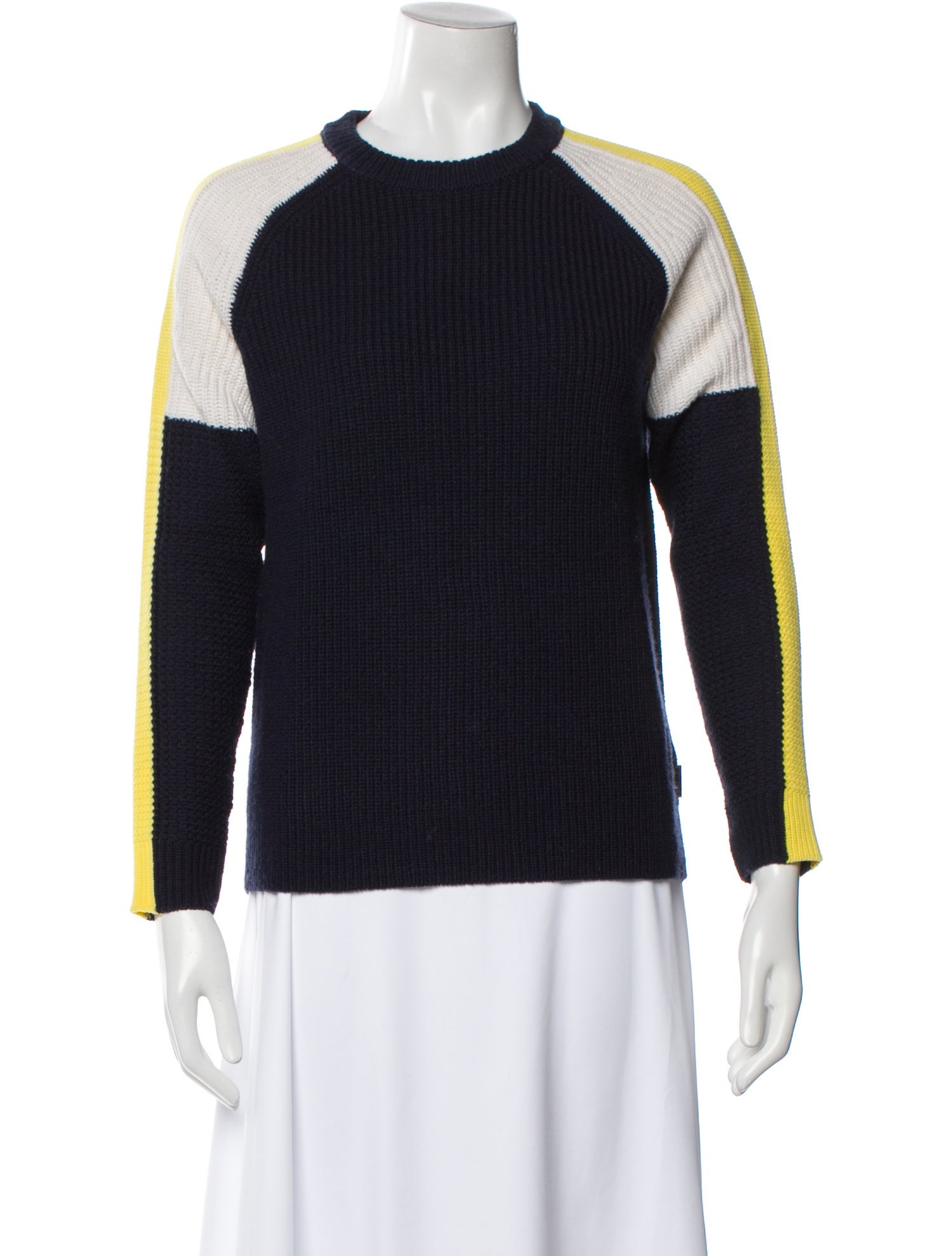 Bogner Fire + Ice Wool Colorblock Pattern Sweater