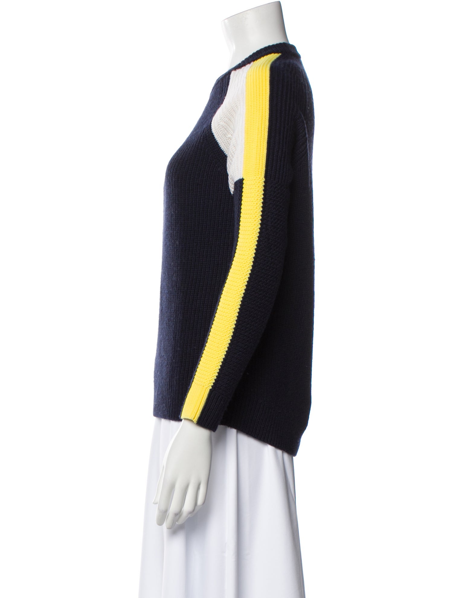 Bogner Fire + Ice Wool Colorblock Pattern Sweater