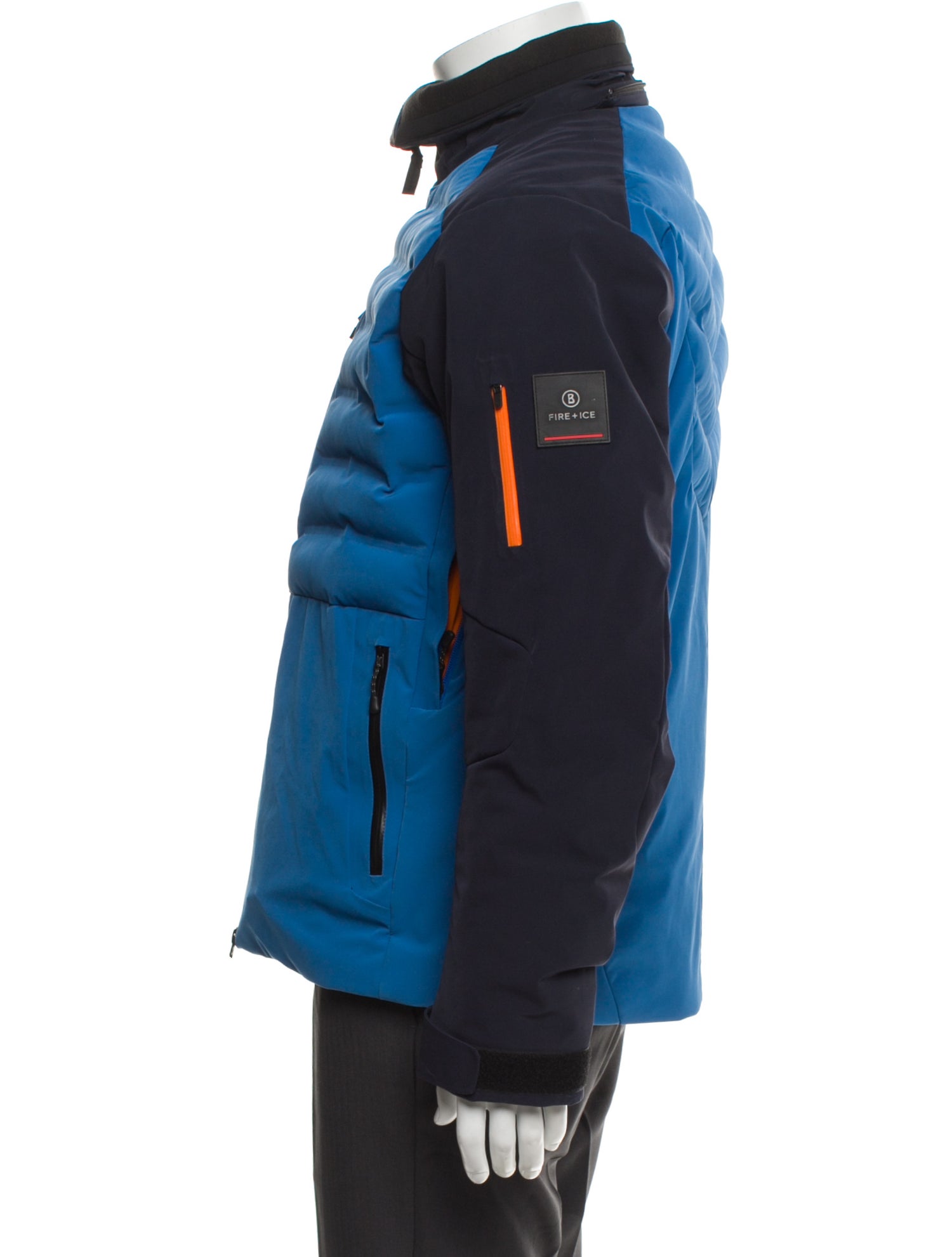 Bogner Fire + Ice Colorblock Pattern Windbreaker