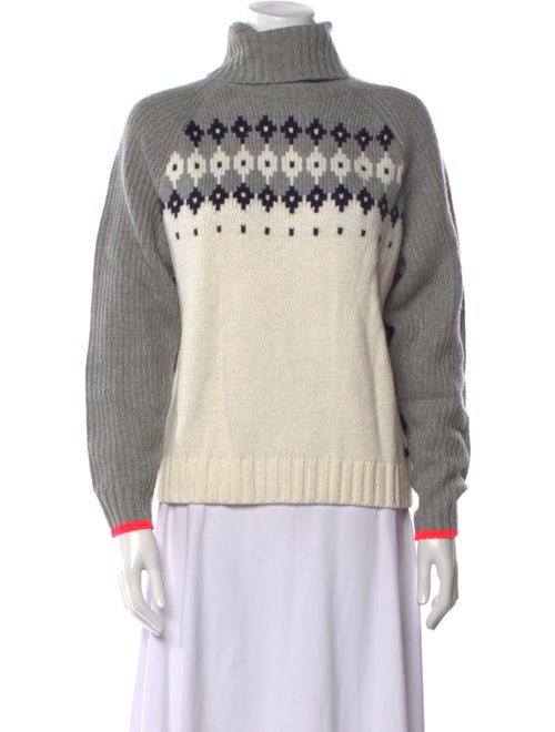 Bogner Fire + Ice Printed Turtleneck Sweater