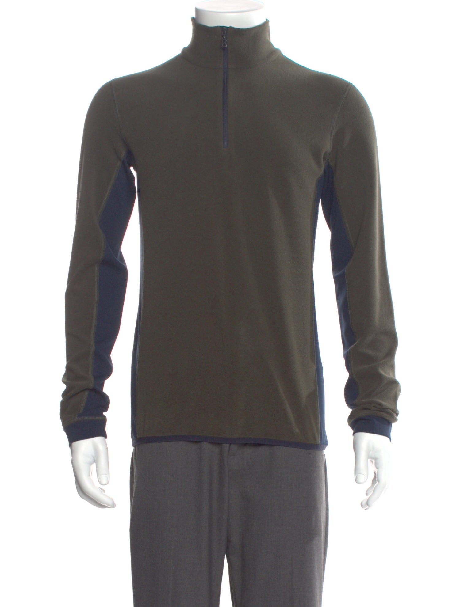 Bogner Fire + Ice Mock Neck Long Sleeve Polo Sweater