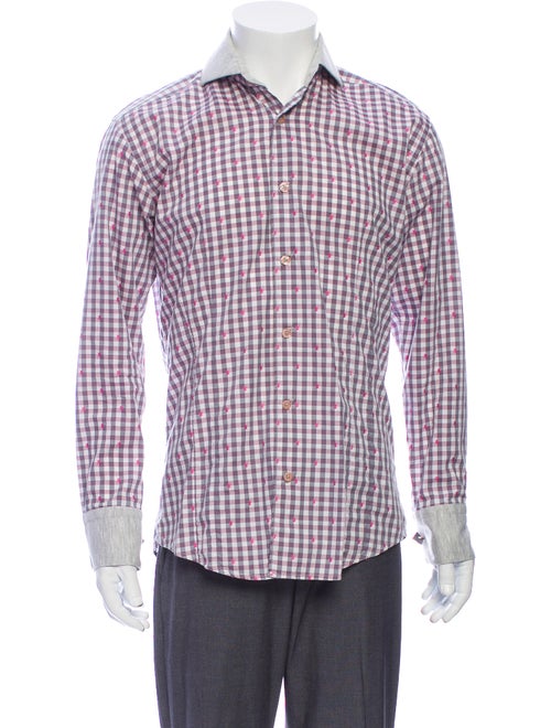 Bogosse Printed Long Sleeve Shirt Pink