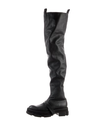 both x DION LEE Leather Boots