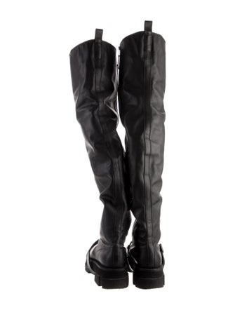 both x DION LEE Leather Boots