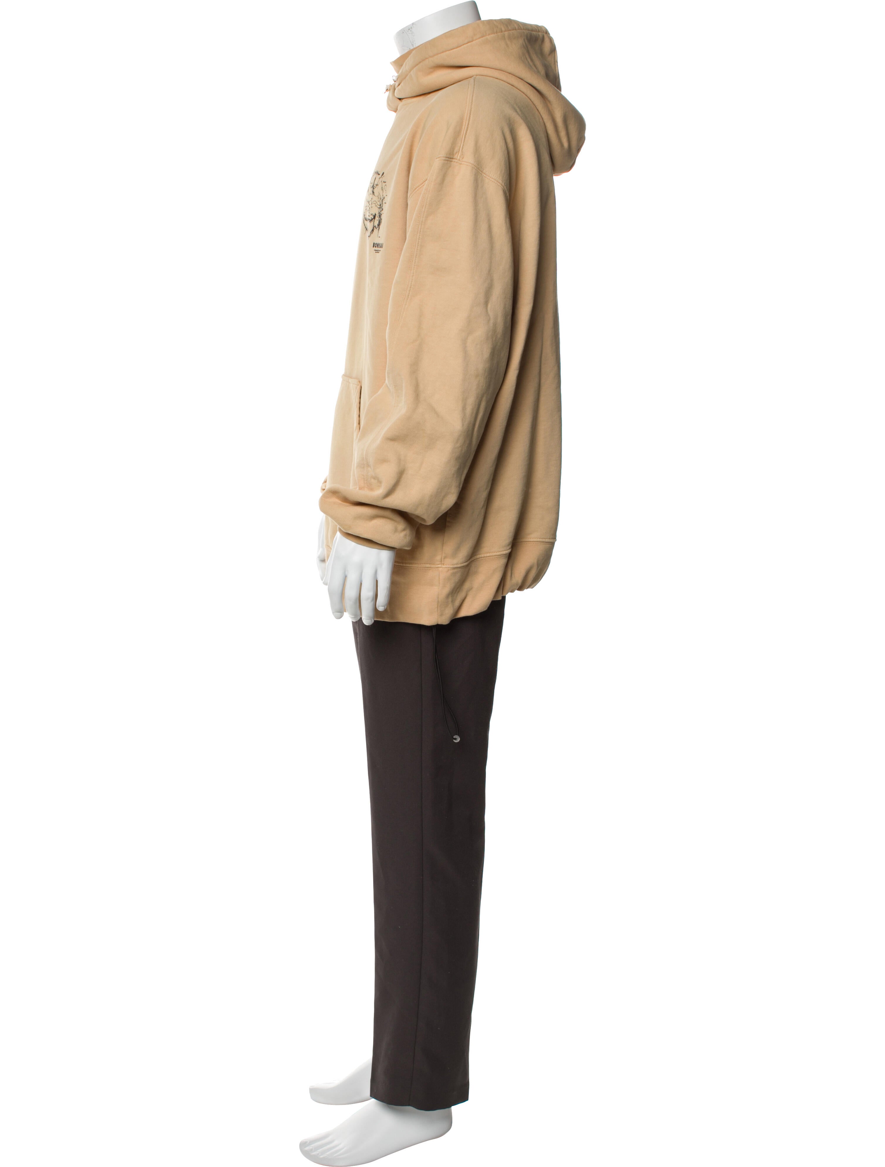 BONSAI Graphic Print Crew Neck Hoodie