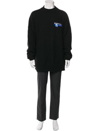 BONSAI Wool Graphic Print Pullover