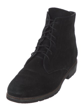 blondo Suede Combat Boots