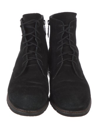 blondo Suede Combat Boots
