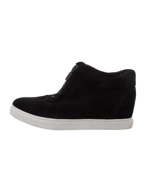 blondo Suede Wedge Sneakers