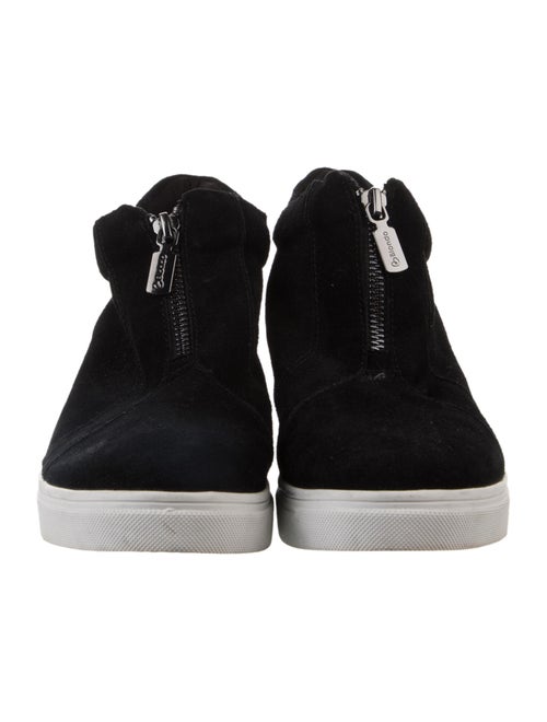 blondo Suede Wedge Sneakers