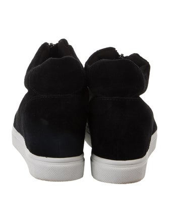 blondo Suede Wedge Sneakers