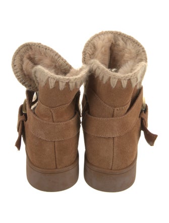 blondo Suede Lace-Up Boots