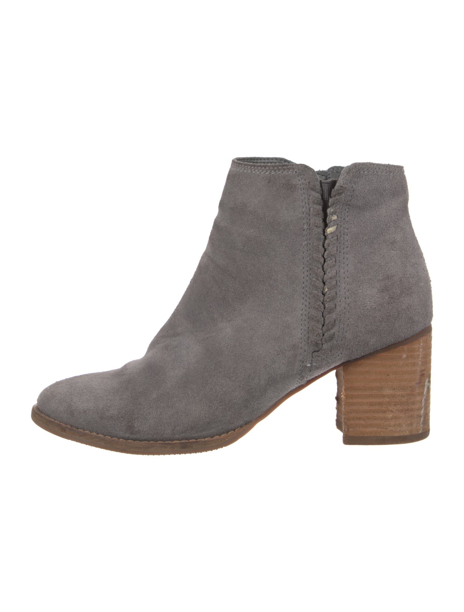 blondo Suede Braided Accents Boots