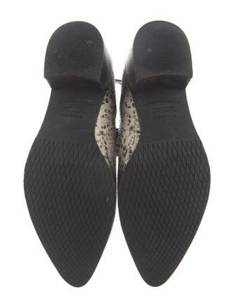 blondo Leather Animal Print Boots