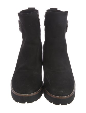 blondo Suede Combat Boots