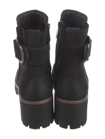 blondo Suede Combat Boots