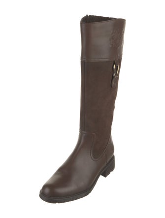 blondo Leather Riding Boots