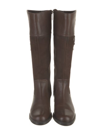 blondo Leather Riding Boots