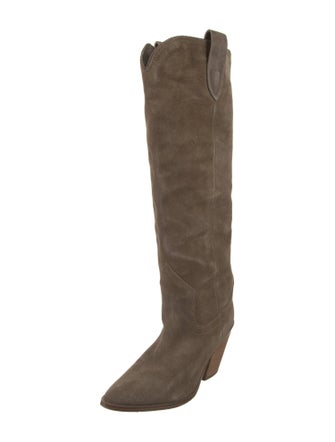 blondo Suede Riding Boots