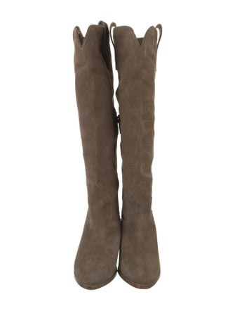 blondo Suede Riding Boots